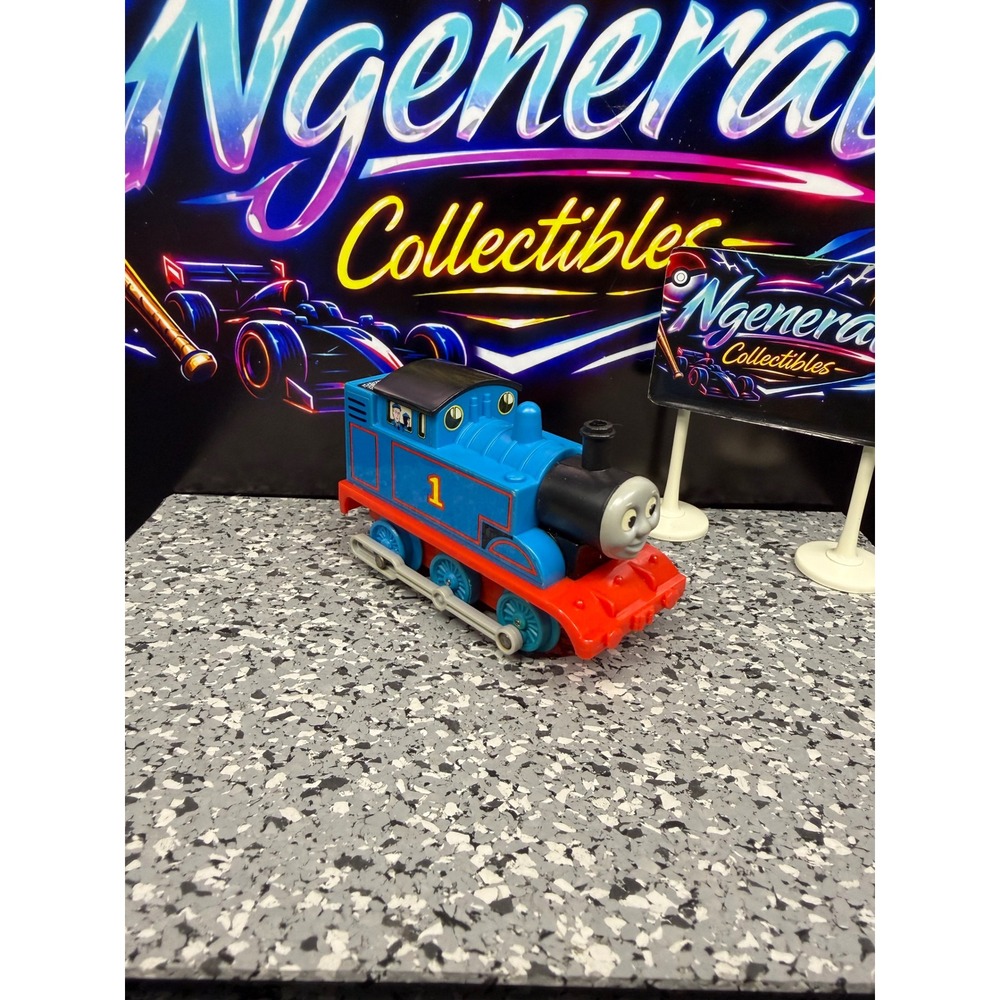 Thomas the Tank Engine #1 Blue Train Toy Nylint Britt Allcroft Vintage